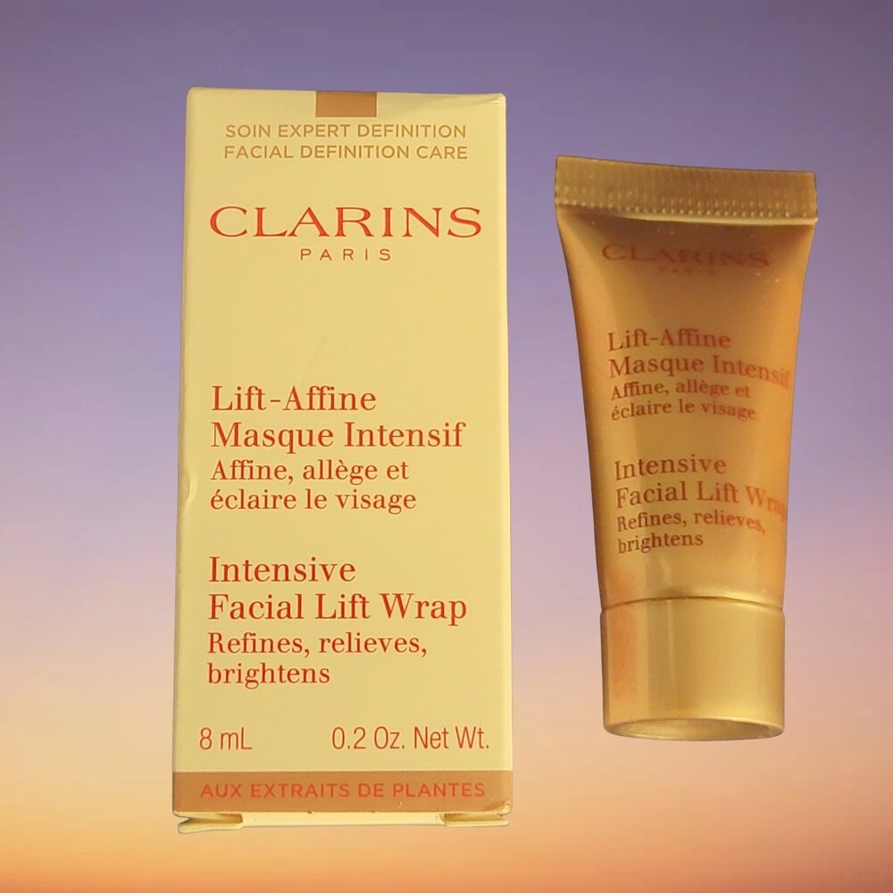 Clarins Intensive Facial Lift Wrap Masque NIB 8ML